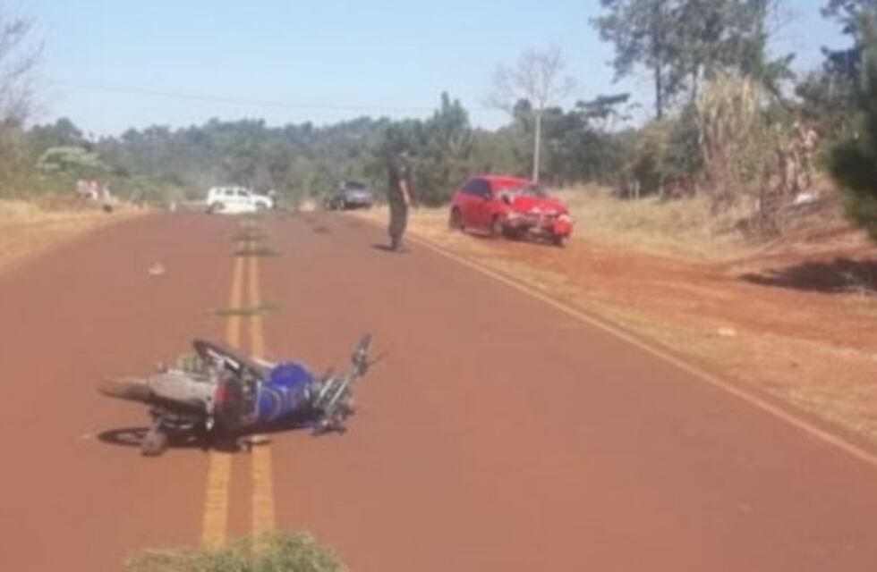 Motociclista perdió la vida en un accidente ocurrido en Andresito