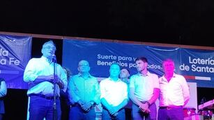 Calvo estuvo en la Fiesta Nacional del Chorizo Artesanal