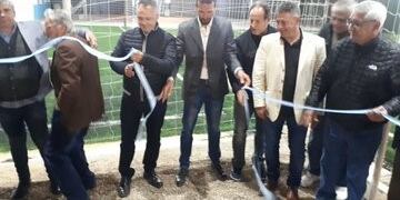 Manuel Pérez, presidente del club de Nueva Italia; socios caracterizados y figuras de todos los tiempos, en la inauguración\u002E