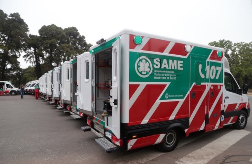 Suman 15 ambulancias más para el SAME equipadas con la última tecnología