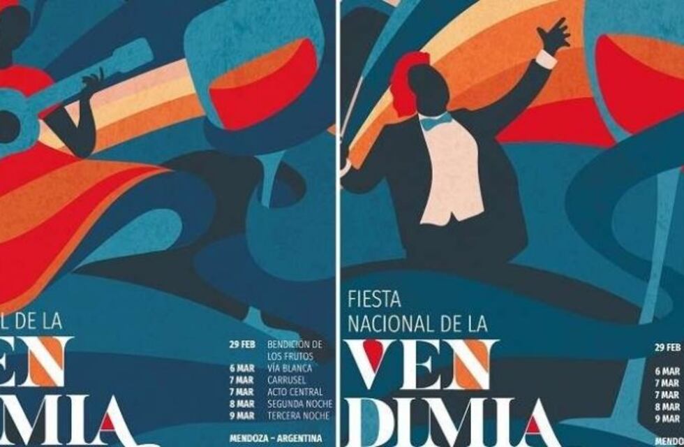 La Fiesta Nacional de la Vendimia 2020 ya tiene el afiche