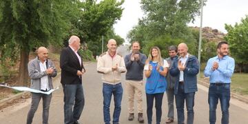 Adoquinado completo en seis escuelas de Carlos Paz\u002E