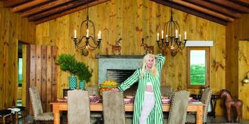 Susana Giménez en su mansión de Maldonado llamada La Tertulia (Web)