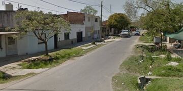 Una joven fue asesinada a balazos en zona sur\u002E (Street View)