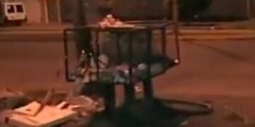 Encontraron a un bebé en un basural