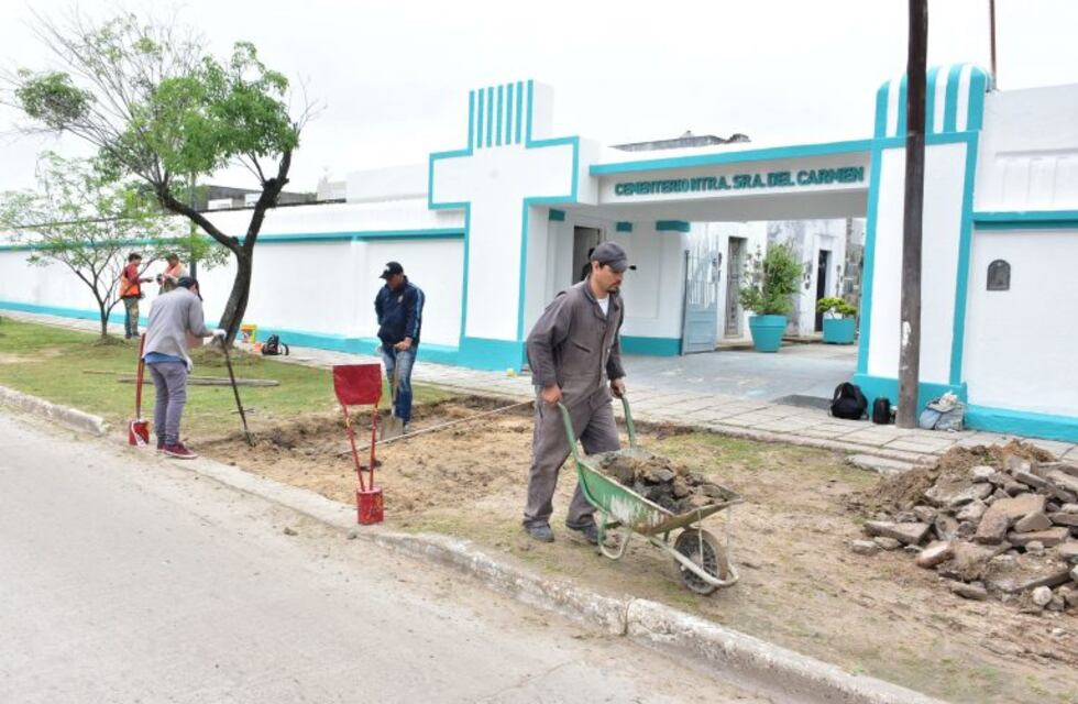 Reacondicionan los cementerios locales ante la llegada del Día de los Fieles Difuntos