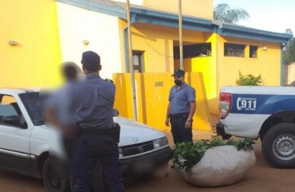 Robaba yerba mate y terminó detenido en San Pedro