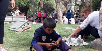 Olla popular en pleno San Juan\u002E