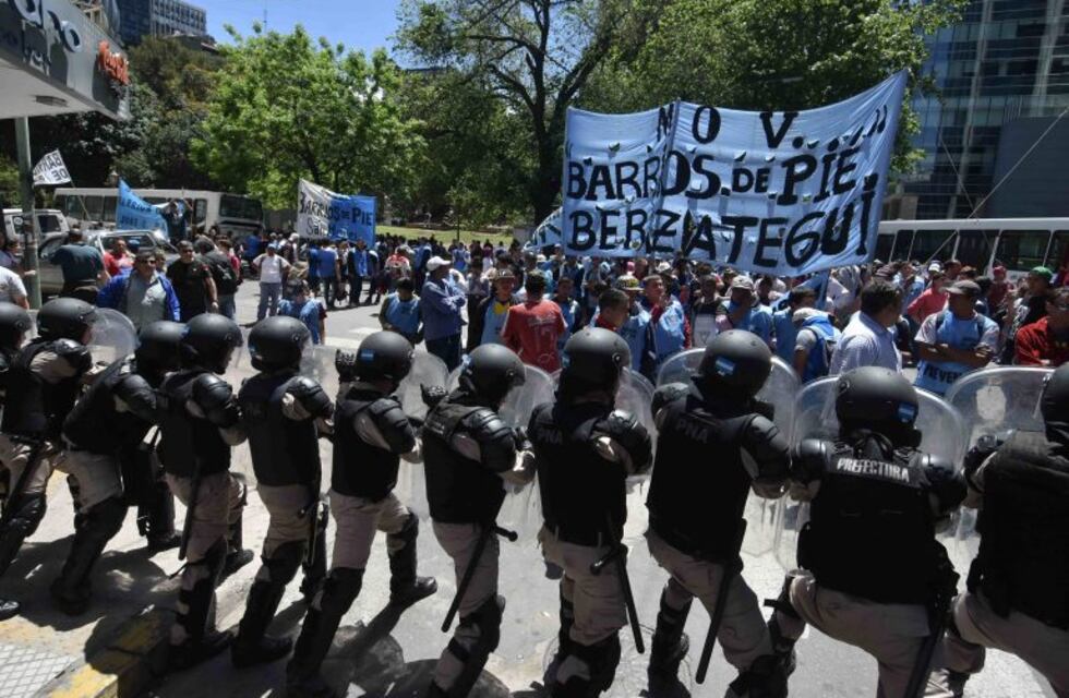 Las organizaciones marcharon al CCK y el tránsito en el Centro fue un caos