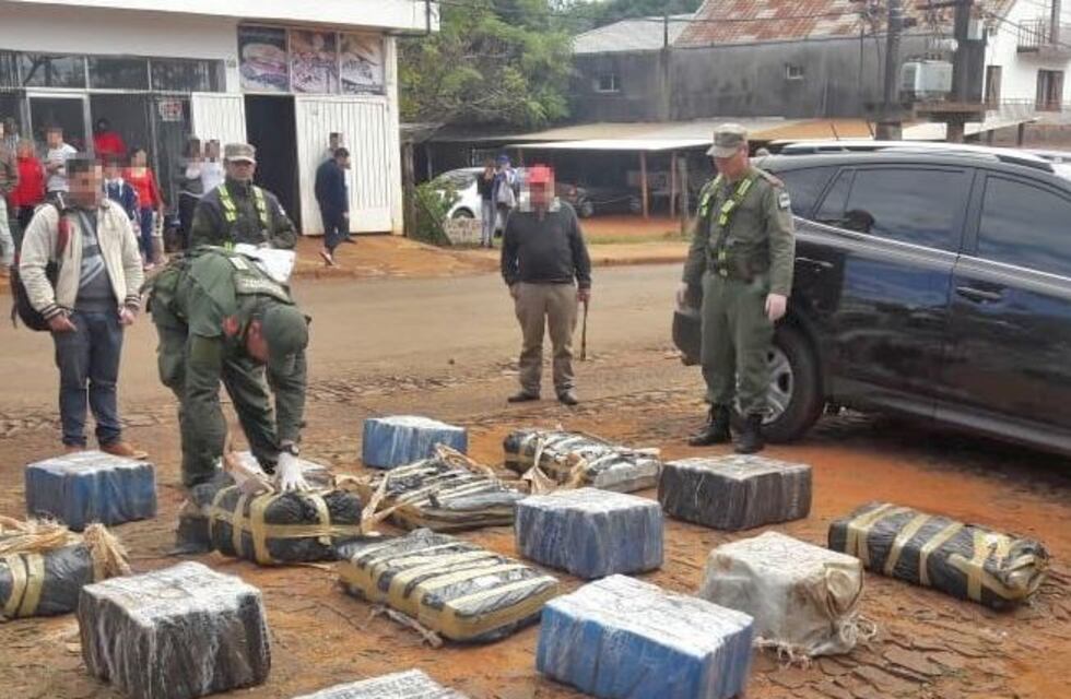 Secuestraron casi media tonelada de marihuana en Oberá