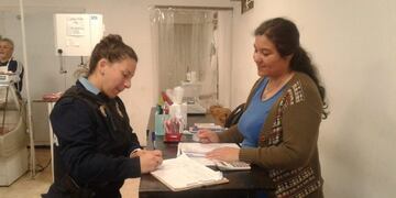 Trabajo preventivo de la policia Departamental nº 4