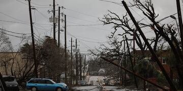 El potente huracán Michael dejó al menos dos muertos e importantes daños en Florida\u002E Foto: AFP\u002E
