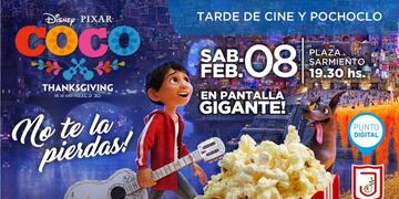Durante la proyección se entregarán pochoclos y jugos\u002E