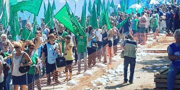 Paros y movilizaciones en Santa Fe\u002E