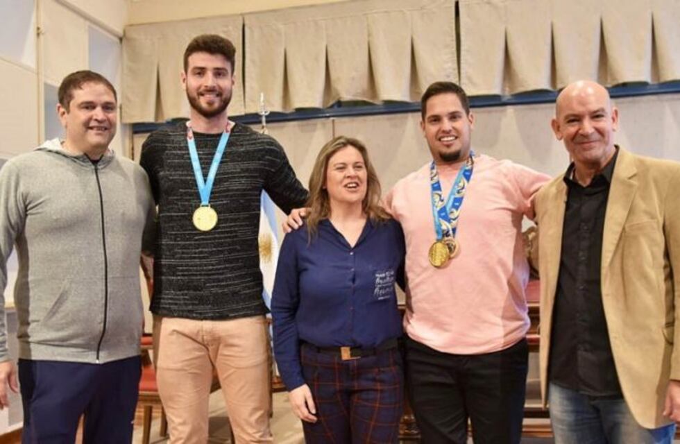 Distinguieron a deportistas pampeanos que fueron medalla de oro en los Panamericanos