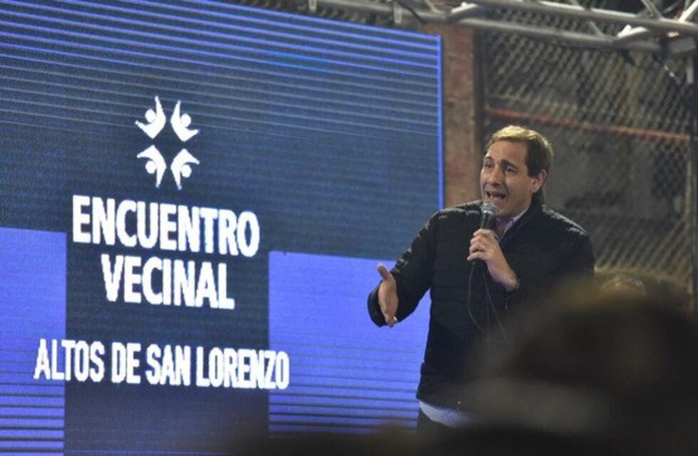 "Nos dejaron asentamientos y obras paralizadas", confirmó Garro en Altos de San Lorenzo