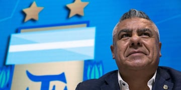 La AFA acordó una asamblea virtual para la reelección de Chiqui Tapia hasta 2025\u002E (AP)