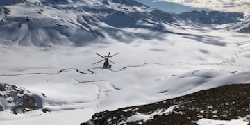 Avanza la construcción de El Azufre complejo invernal