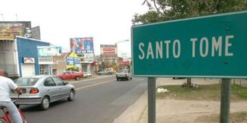 La web de la Municipalidad de Santo Tomé apareció con un mensaje intimidatorio\u002E (Archivo)