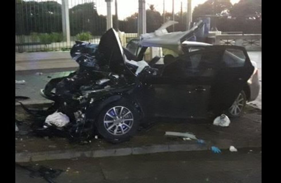 Un auto se estrelló contra un árbol en Puerto Madero: murieron tres personas
