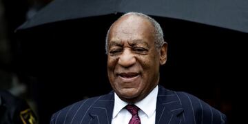 Bill Cosby arrives for his sentencing hearing at the Montgomery County Courthouse, Tuesday, Sept\u002E 25, 2018, in Norristown, Pa\u002E (AP Photo/Matt Slocum)