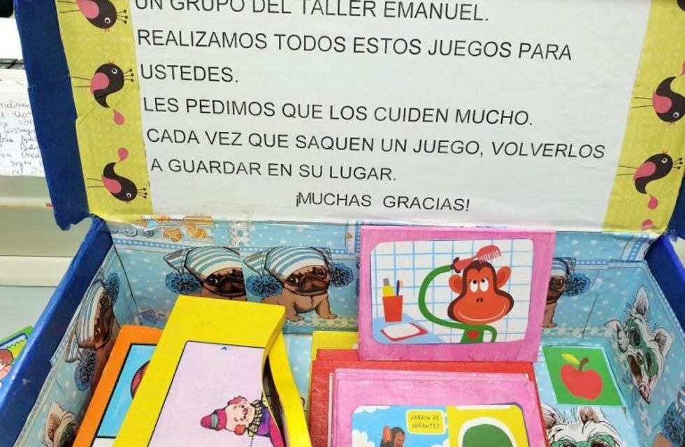 El Taller Protegido Emanuel realizó donaciones a la Sala de Pediatría del Hospital Centenario