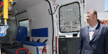 Las ambulancias entregadas por la Provincia en el sur de Córdoba\u002E
