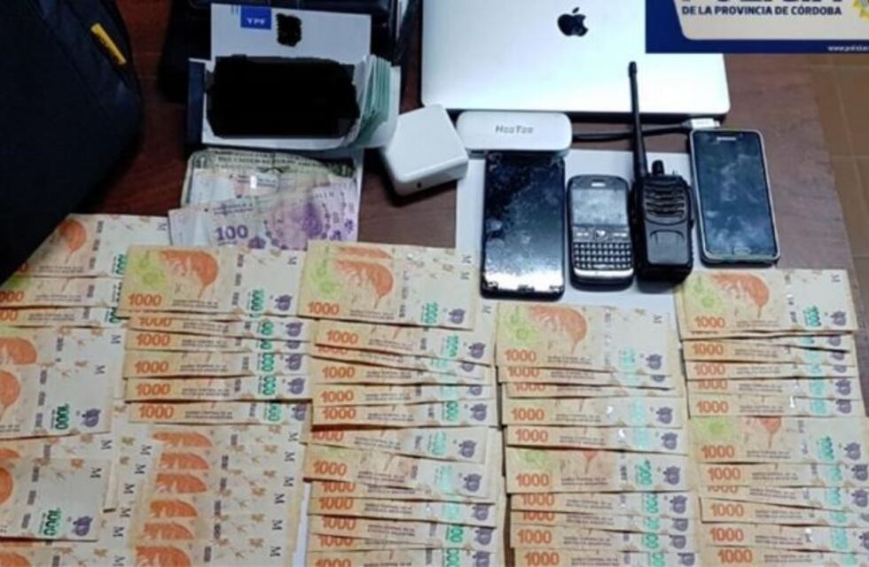 Cayó en Río Cuarto una pareja robó $ 86 mil en Achiras en presencia de sus dos hijas