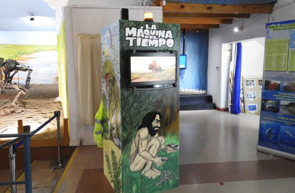 Máquina del tiempo en el Museo Darwin