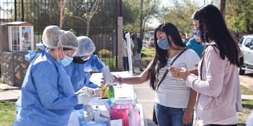 Coronavirus en Mendoza\u002E Operativos, hisopados, Covid-19\u002E