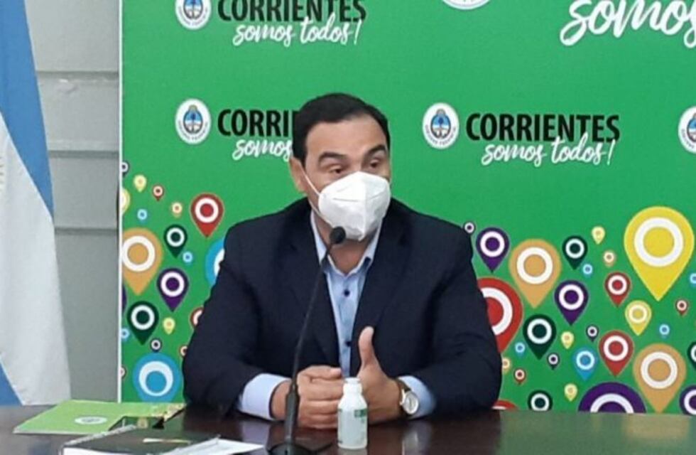 El hisopado al gobernador de Corrientes dio negativo