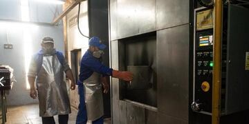 Tras la reactivación del crematorio municipal, unos 140 cuerpos esperan en depósito (Municipalidad de Rosario)