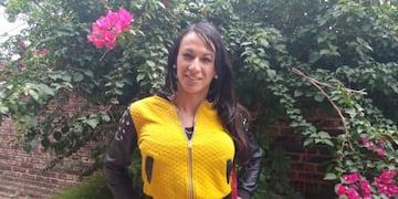 Luciana Centeno en Jesús María (Gentileza Micaela Crucianelli)