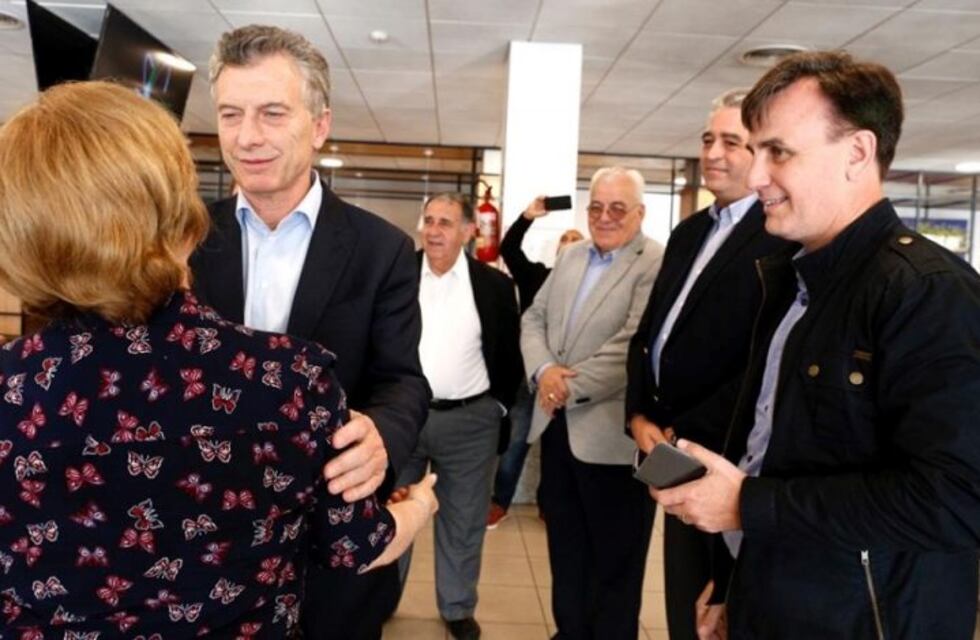 Mauricio Macri recibió la bendición de pastores evangélicos en Rosario