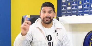 El ex San Lorenzo fue confirmado como titular para jugar este domingo ante San Martín de Tucumán\u002E (@carcoficial)