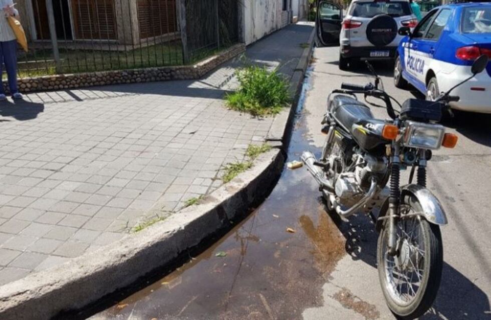 Murió motociclista tras colisionar en el centro