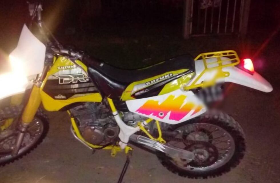 Barrio Parque del Virrey: robaron una motocicleta y la abandonaron en la zona