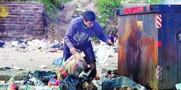 Gente en situación de calle, foto de Aarón Nacer\u002E