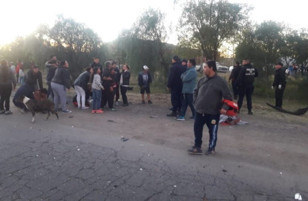 Accidente fatal: un muerto y un herido grave en San Luis