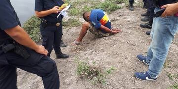 Uno de los detenidos después del tiroteo en la línea 388 en Esteban Echeverría\u002E