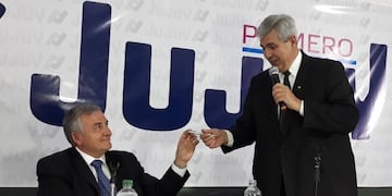 Gerardo Morales y Carlos Haquim