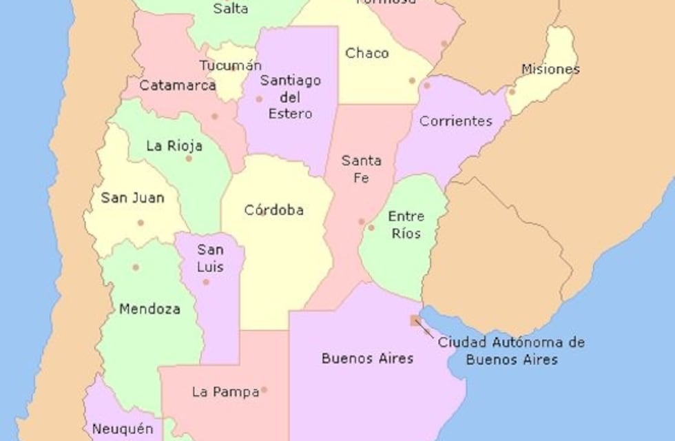 Una adolescente tuvo que dibujar el mapa argentino de memoria y se volvió viral