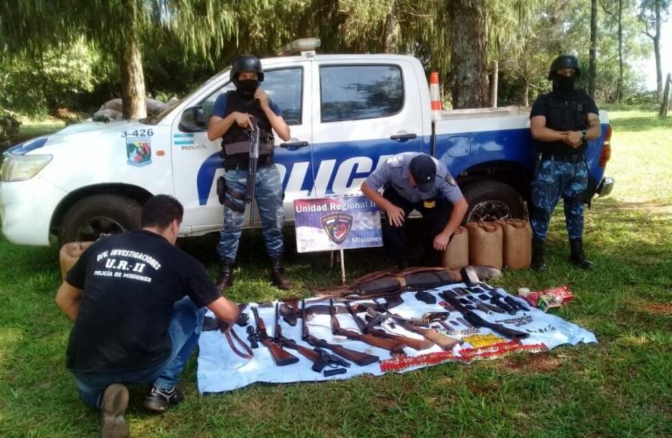 El concejal detenido en Campo Ramón tenía un arma robada a una agente de la Policía Federal