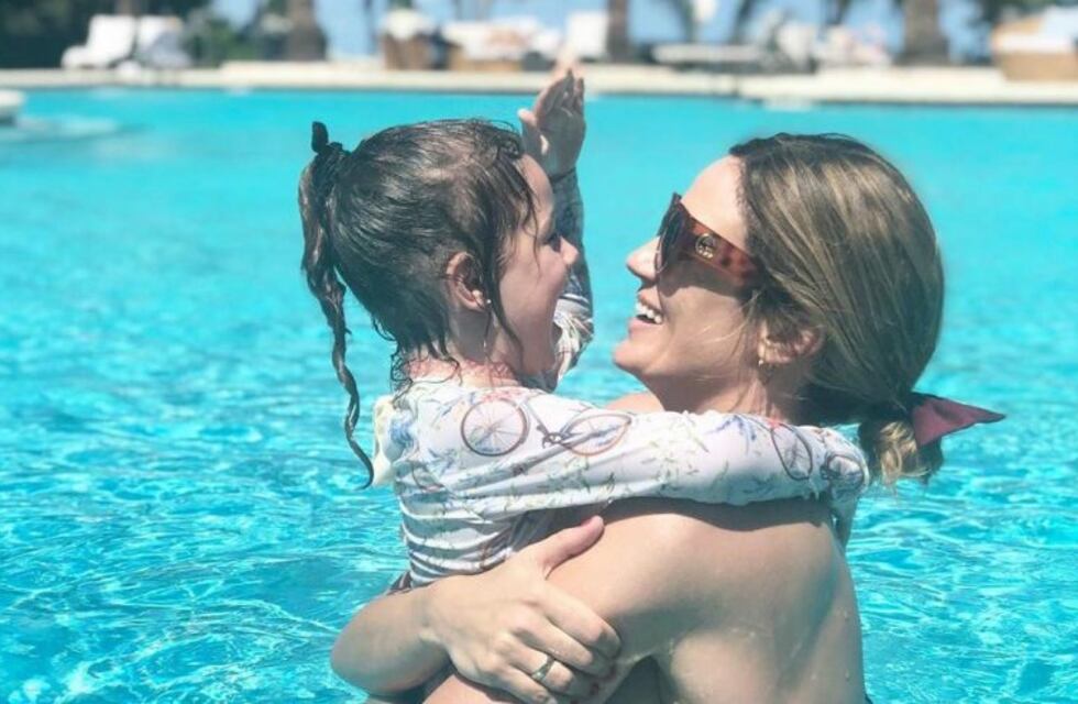 Las vacaciones de Paula Cháves con su hija Olivia que generaron el repudio de sus seguidores
