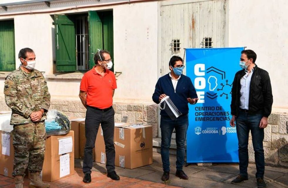 Entregaron insumos de protección al personal de Justicia y Derechos Humanos