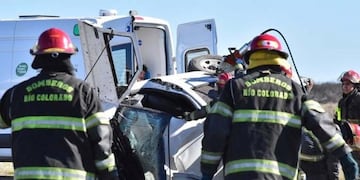 Accidente cerca de La Adela (Noti Río)