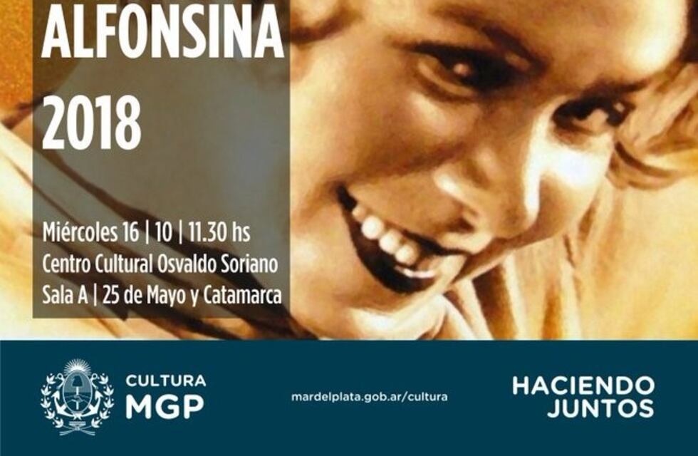 Se entrega este miercóles el Premio Municipal Alfonsina 2018