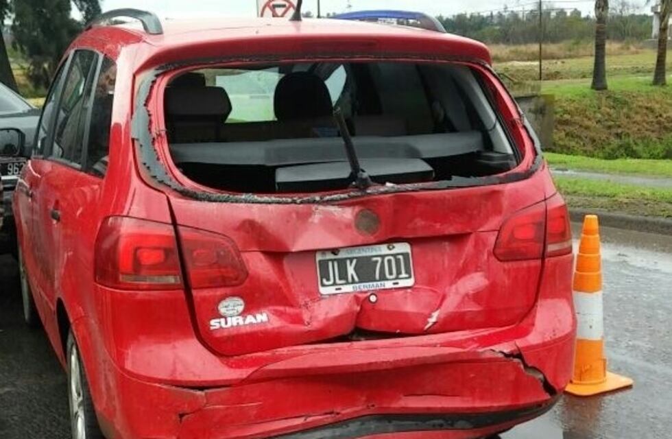 Gran choque en cadena en el norte provincial