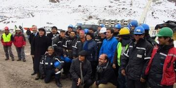 Con Bachelet presente, Chile empezó la reconstrucción de Los Libertadores
