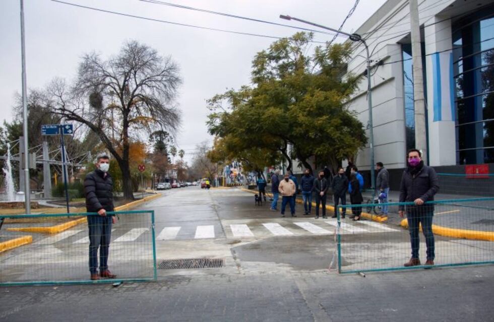 Ya está habilitado el cruce de calles Brasil y San Juan
